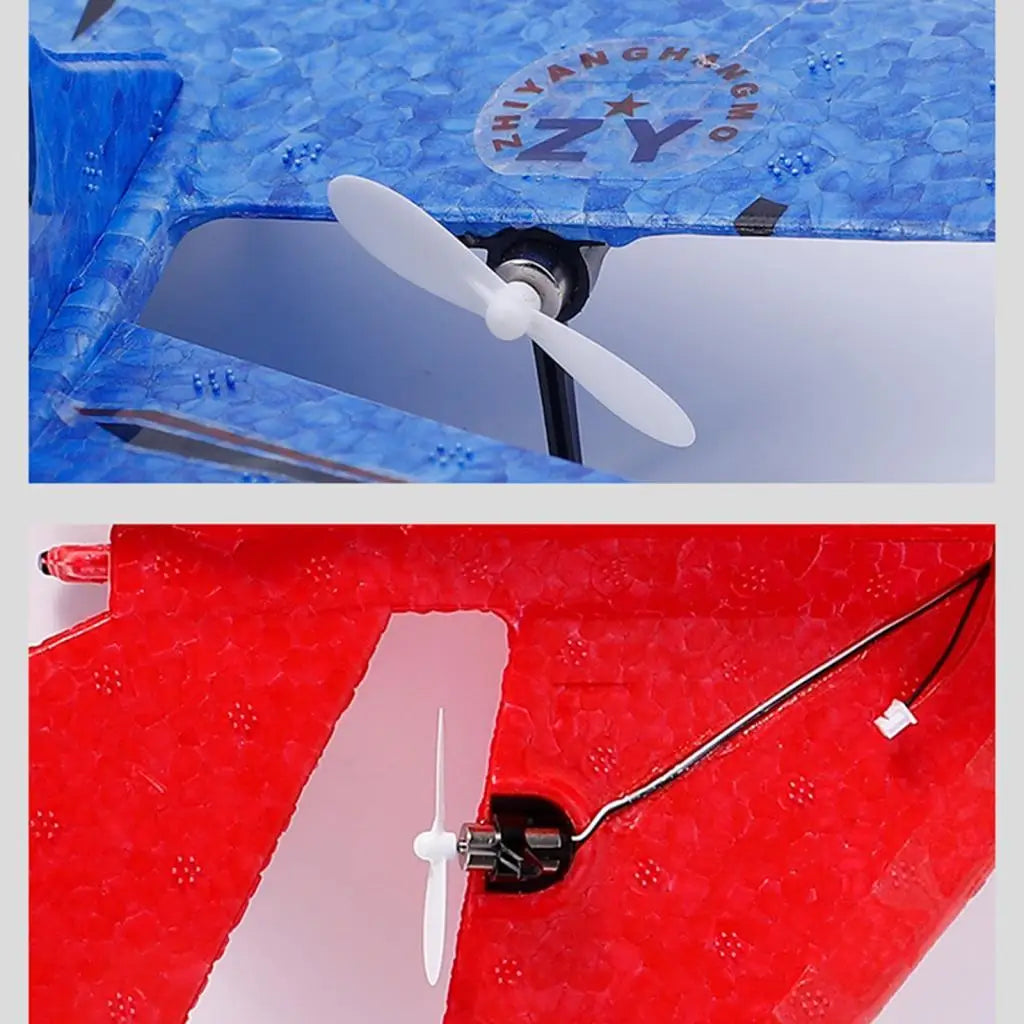 RC Foam Airplane Model Toy Model Jet Fighter RC Glider Age 8-12 Ready to Fly